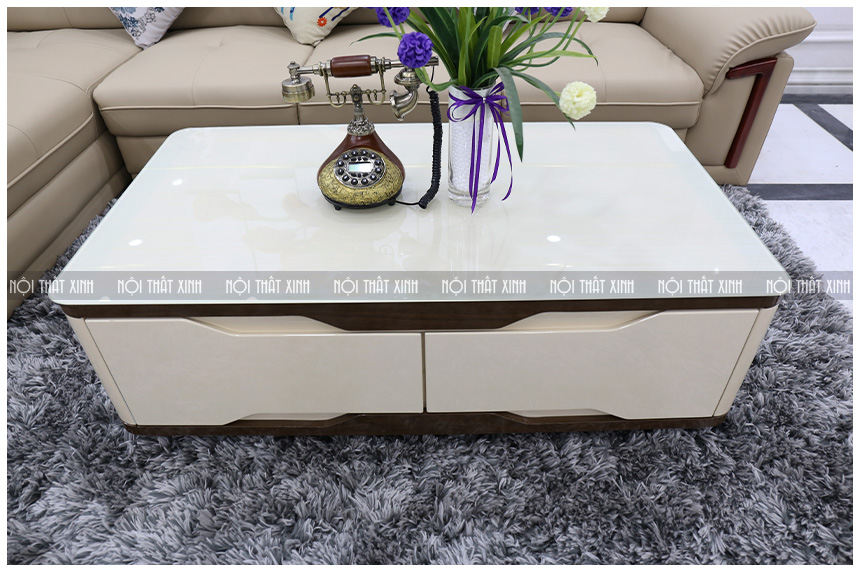 1-4 bàn trà mặt kính