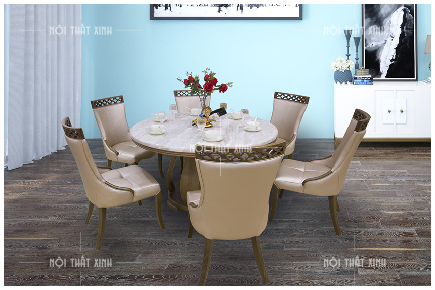 ban-an-mat-da-giam-gia-4 bàn ghế ăn mặt đá giảm giá