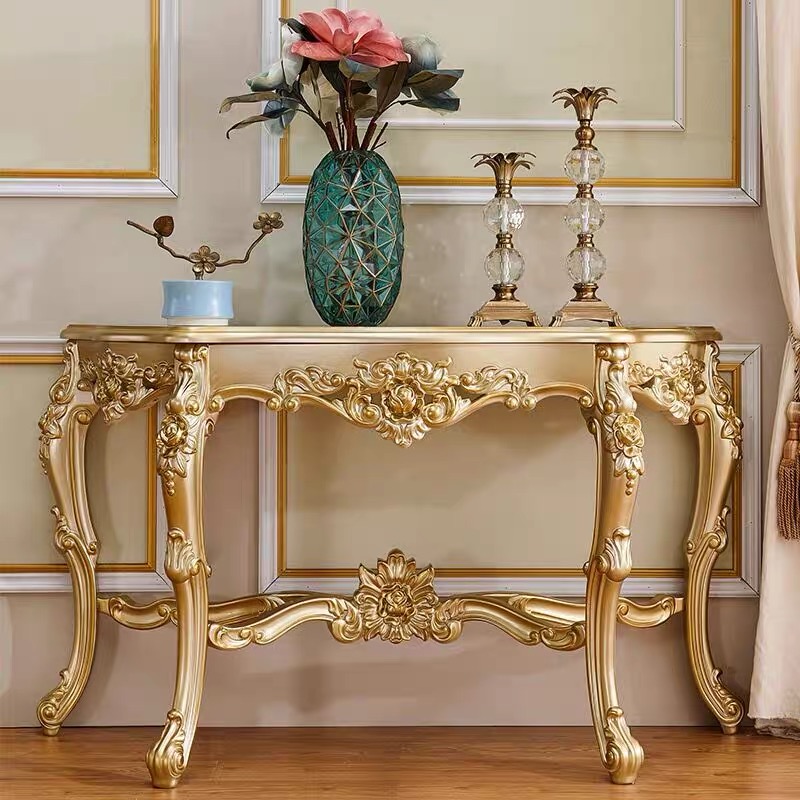 ban-console-tan-co-dien-2 bàn console tân cổ điển