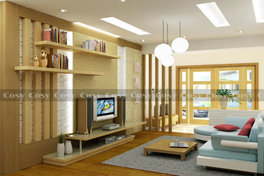 Kệ tivi gỗ phòng khách