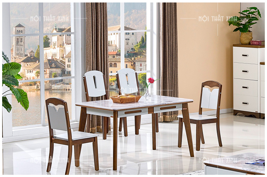 bàn ghế ăn đẹp hiện đại