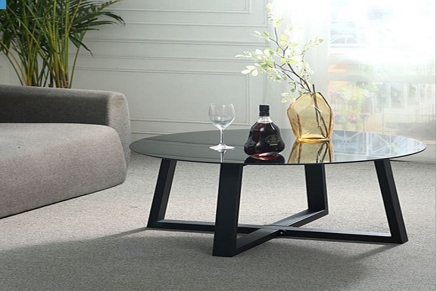 bàn kính tròn nhỏ