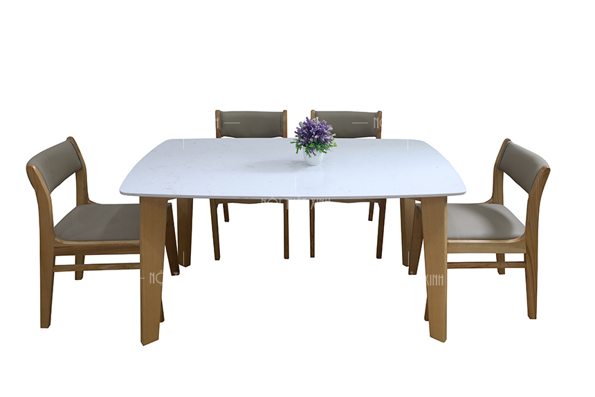 bộ bàn ghế ăn cơm nhỏ gọn