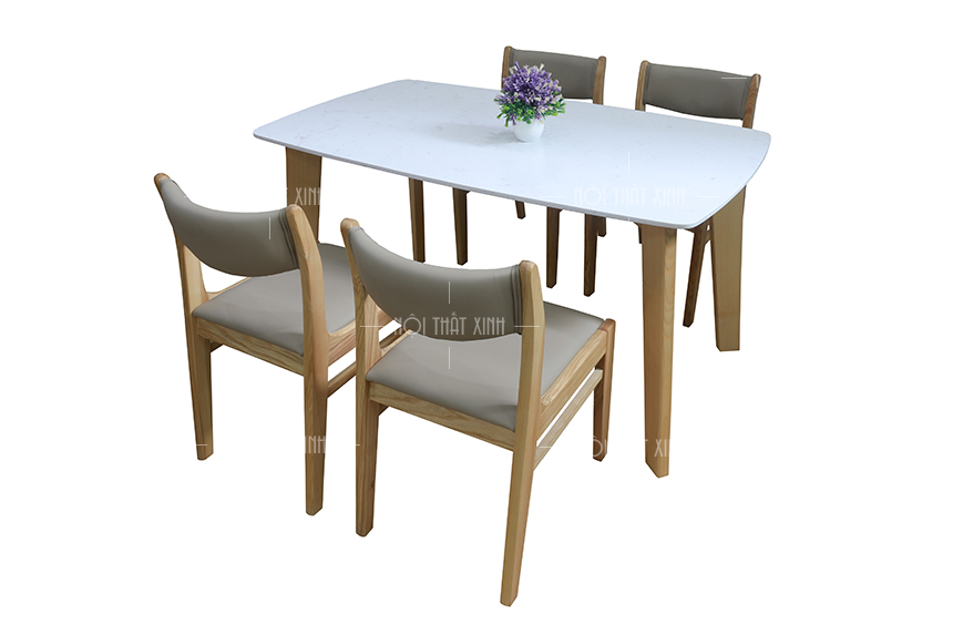 bộ bàn ghế ăn cơm nhỏ