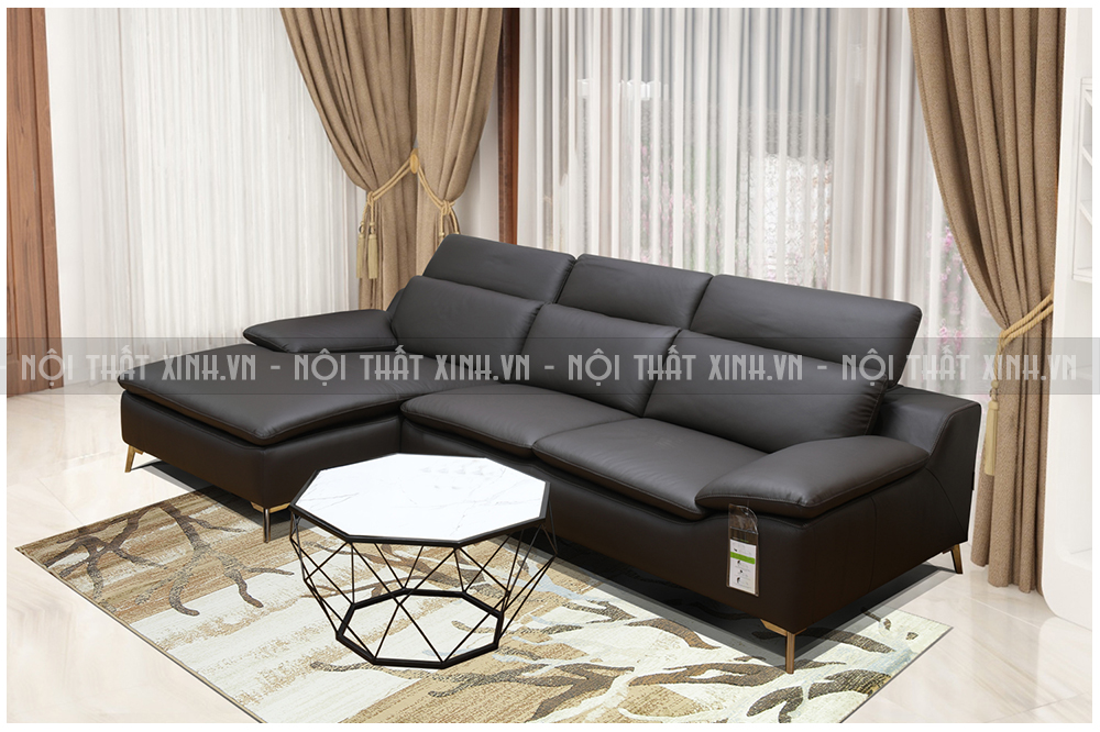 Bộ bàn ghế sofa da thật