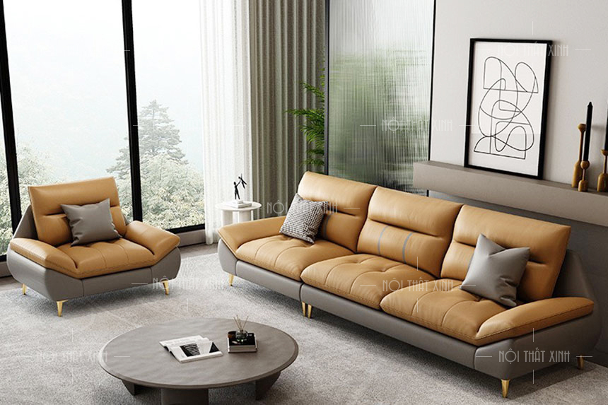 Các cách kết hợp mẫu ghế sofa đơn đẹp trong không gian nội thất