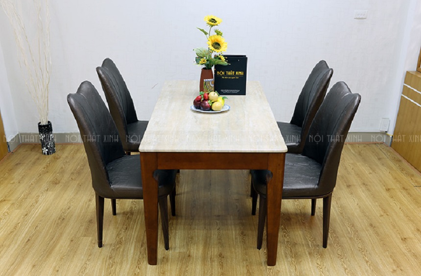 mẫu bàn ăn 4 ghế đẹp