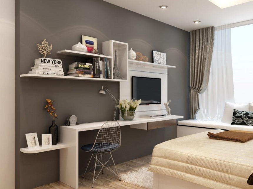 cach-sap-xep-do-cho-phong-ngu-nho-gon-gang-nhat-2 cách sắp xếp đồ cho phòng ngủ nhỏ