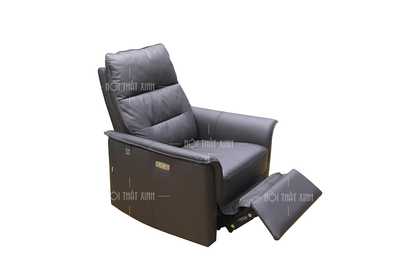 ghế sofa da đơn thư giãn