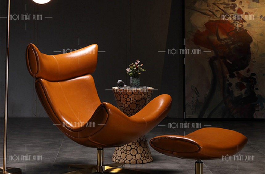 ghế sofa da đơn thư giãn