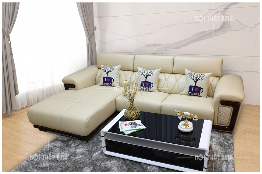ghe-sofa-goc-mau-trang ghế sofa góc màu trắng