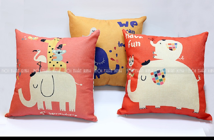 gối ôm ghế sofa