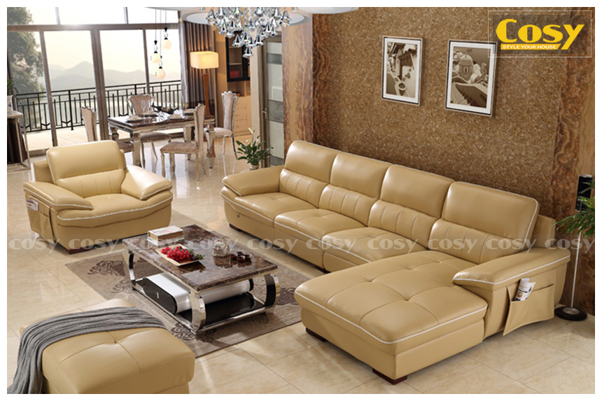 Ghế sofa - bàn trà - thảm trải sàn tạo nên một không gian sống hoàn hảo