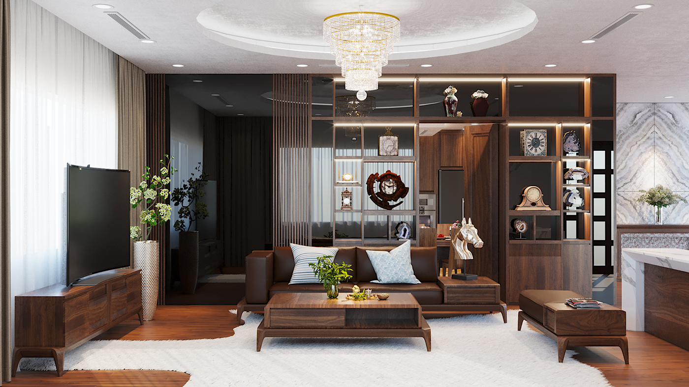 mẫu bàn ghế gỗ phòng khách đơn giản