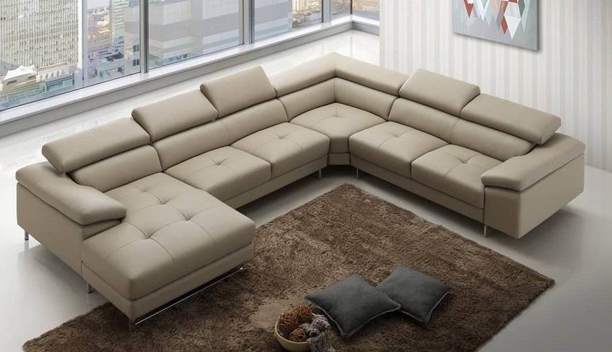mẫu sofa cho phòng khách rộng