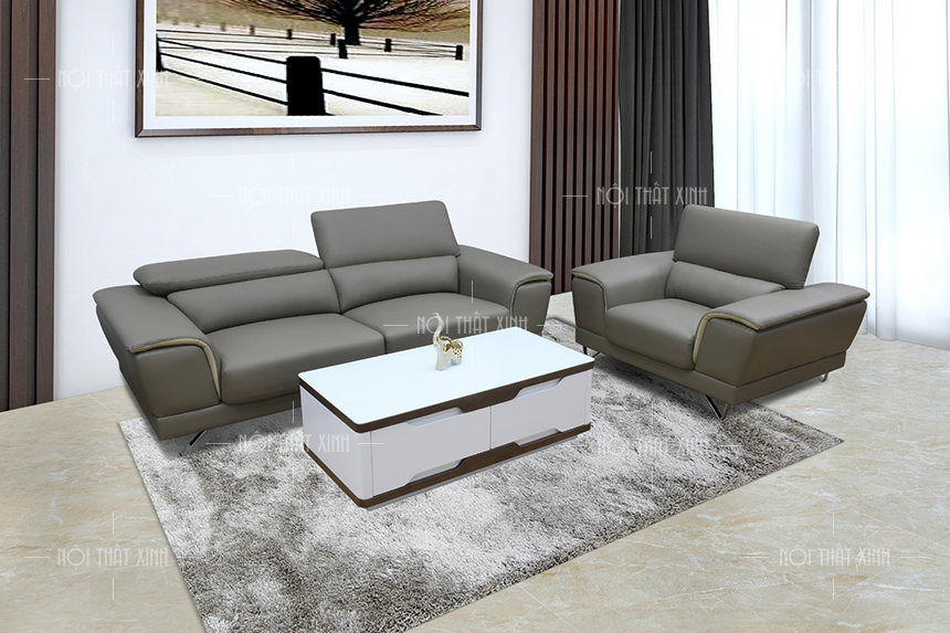 nội thất sofa da phòng khách