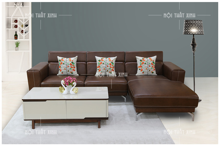 sofa da góc đẹp