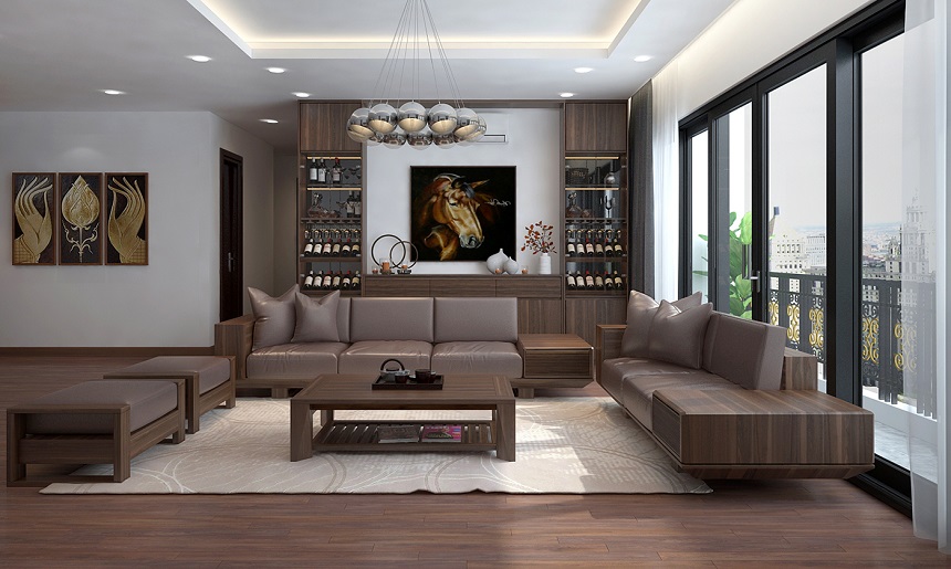 sofa gỗ nhập khẩu