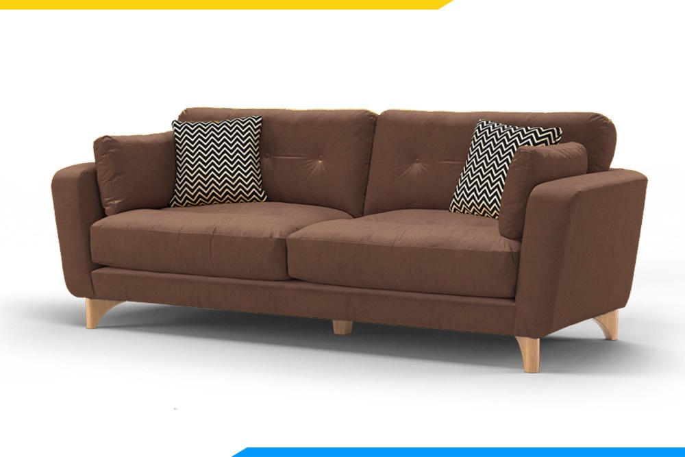 sofa-ni-mau-nau-3 sofa nỉ màu nâu