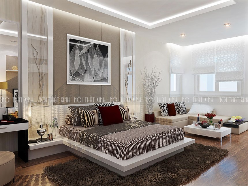 sofa trang trí phòng ngủ