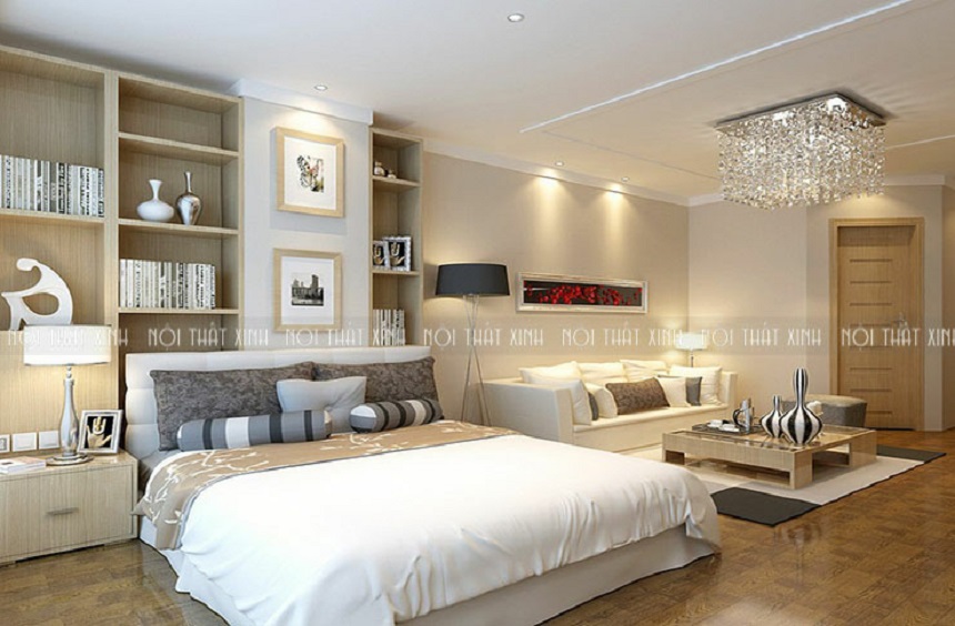 sofa trang trí phòng ngủ