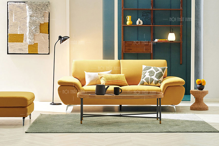 sofa văng nỉ hiện đại