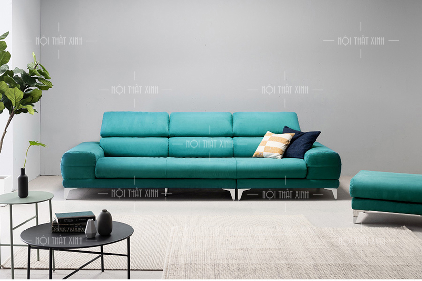 sofa văng nỉ hiện đại