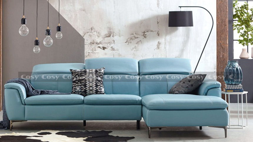 sofa màu xanh
