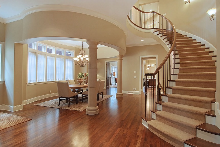 tham-trai-cau-thang-nen-chon-chat-lieu-nao thảm trải cầu thang