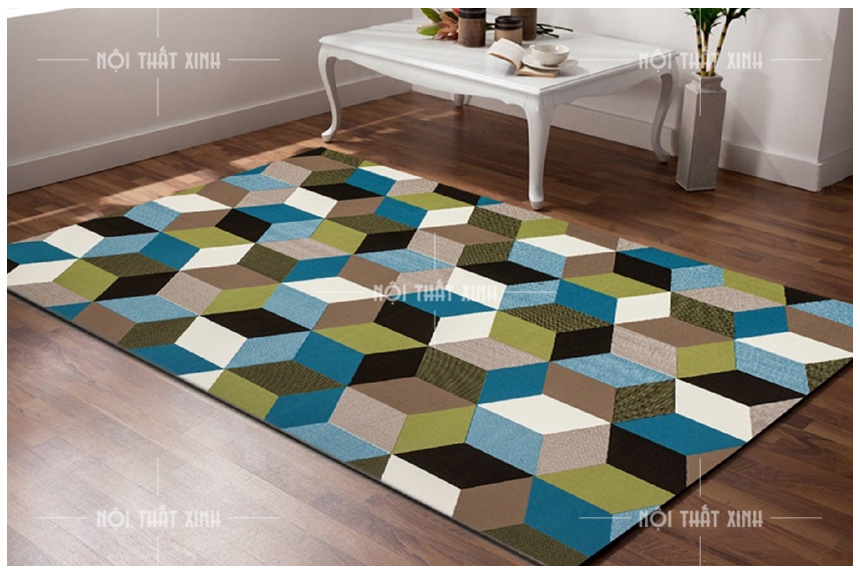 thảm trải sàn hoa văn