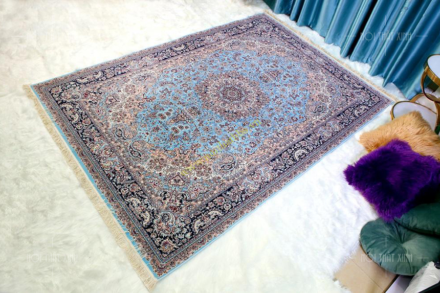 thảm trải sàn hoa văn