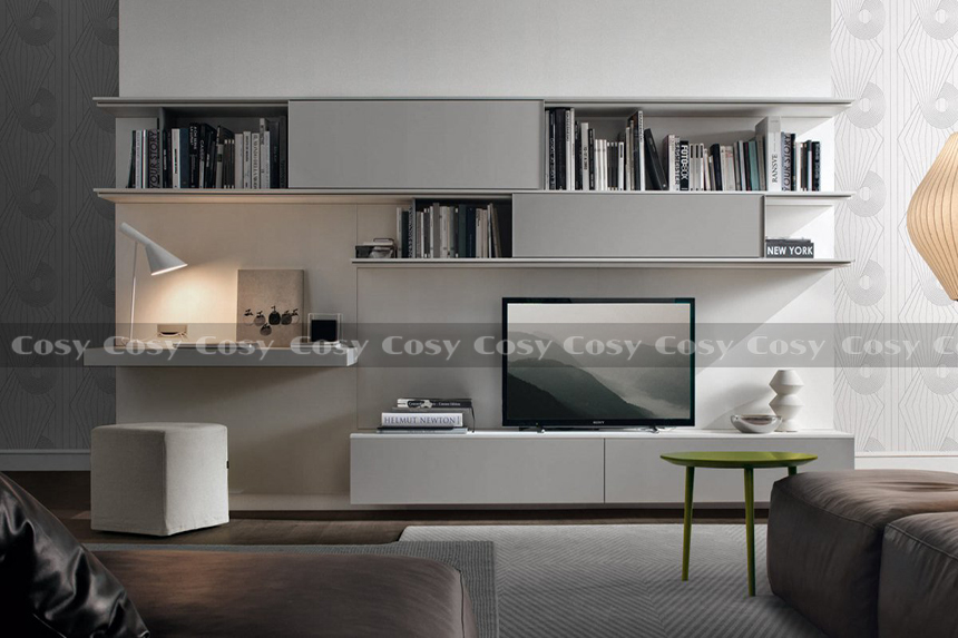 Chọn vị trí đặt kệ tivi phòng khách nhà phố