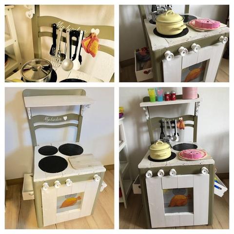 Von Stühlen bis Pappkartons: 10 geniale DIY-Ideen für selbstgebaute Kinderküchen Von Stühlen bis Pappkartons: 10 geniale DIY-Ideen für selbstgebaute Kinderküchen