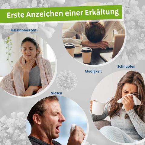 Was tun bei ersten Anzeichen einer Erkältung? Die besten Tipps