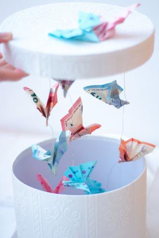 Schmetterlinge falten aus Geld: Kreative Idee für ein Geldgeschenk Schmetterlinge falten aus Geld: Kreative Idee für ein Geldgeschenk