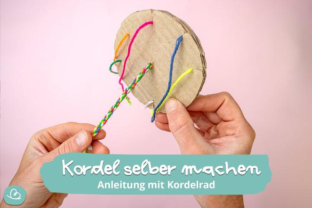 Schritt-für-Schritt Anleitung: Kordel selber machen Schritt-für-Schritt Anleitung: Kordel selber machen