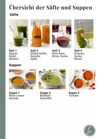Saftkur für zuhause: 3 Tage voller Genuss und Energie Saftkur für zuhause: 3 Tage voller Genuss und Energie