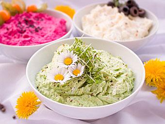 Schnelle Rezepte: Dips mit Frischkäse selbst gemacht Schnelle Rezepte: Dips mit Frischkäse selbst gemacht