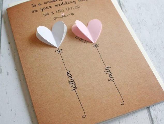 DIY Hochzeitskarten: 6 Bastelideen für eine besondere Überraschung DIY Hochzeitskarten: 6 Bastelideen für eine besondere Überraschung