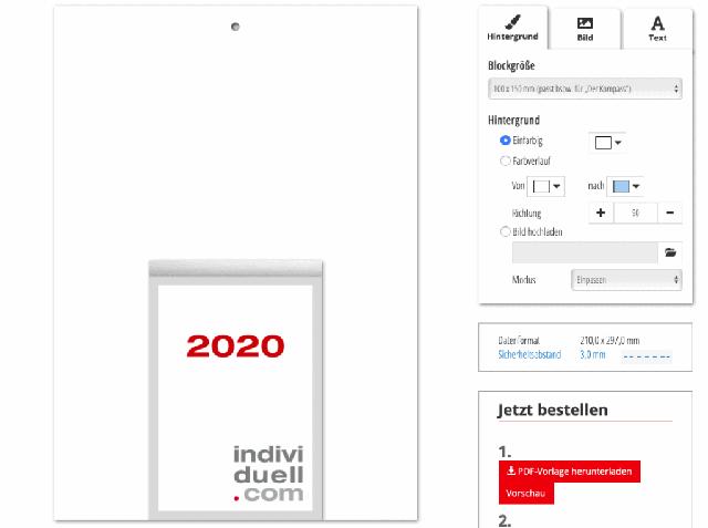Individuelle Abreißkalender gestalten - ganz nach deinem Geschmack Individuelle Abreißkalender gestalten - ganz nach deinem Geschmack