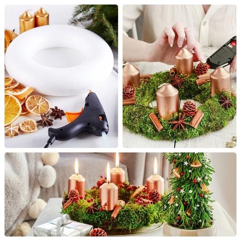 DIY: Adventsgesteck in Schale - Schritt für Schritt Anleitung