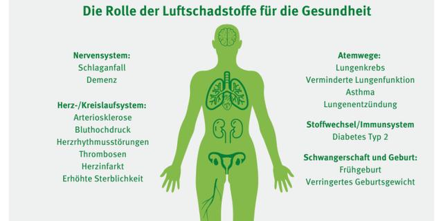 Gesundheitsrisiken durch Luftverschmutzung für wenige besonders empfindliche Personen Gesundheitsrisiken durch Luftverschmutzung für wenige besonders empfindliche Personen