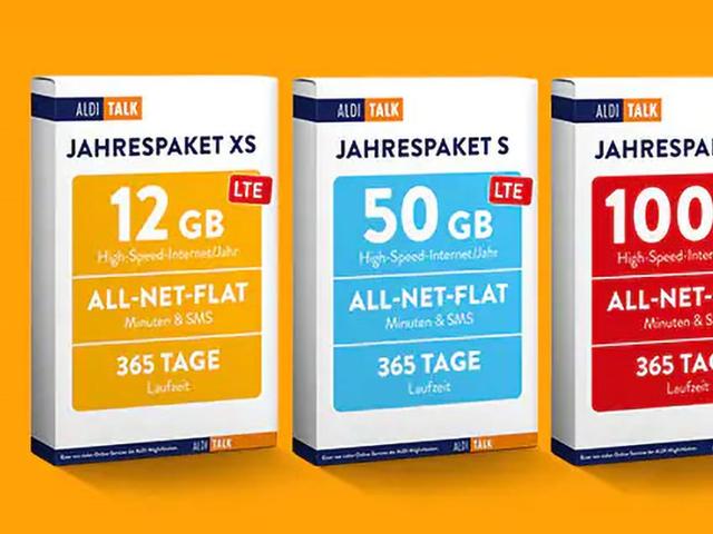 Mehr High-Speed-Datenvolumen: ALDI TALK Jahrespakete jetzt verfügbar