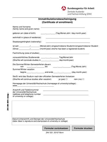 Alles über die Immatrikulationsbescheinigung - Sieu Thi Do Noi That