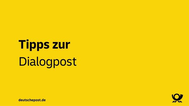 Was ist Dialogpost und wie funktioniert sie?