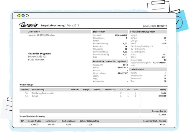 Alles Wissenswerte Zur Entgeltabrechnung - Sieu Thi Do Noi That