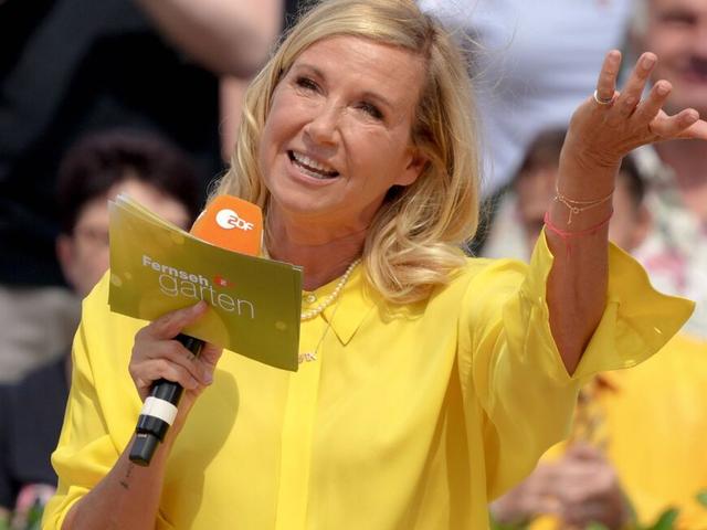 Zukunft des ZDF-Fernsehgartens: Andrea Kiewel bleibt an Bord Zukunft des ZDF-Fernsehgartens: Andrea Kiewel bleibt an Bord