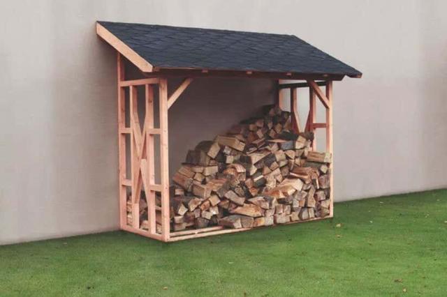 Holzunterstand im Garten: Die richtige Aufbewahrung von Brennholz Holzunterstand im Garten: Die richtige Aufbewahrung von Brennholz