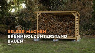 Bauanleitung für einen eigenen Holzunterstand: So geht Bauanleitung für einen eigenen Holzunterstand: So geht