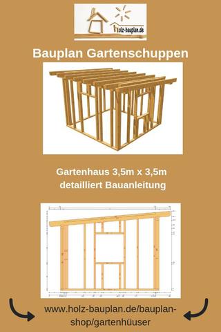 Geräteschuppen selber bauen: Kostenlose Bauanleitung im PDF-Format Geräteschuppen selber bauen: Kostenlose Bauanleitung im PDF-Format